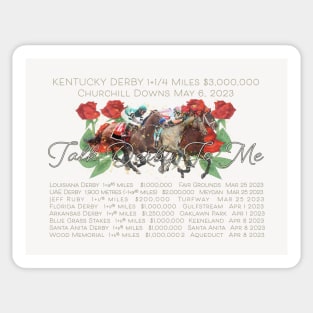 Talk Derby to Me - The Prep Races 2023 Sticker